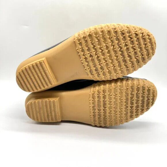 JBU by Jambu Maplewood NavyTan Waterproof Faux Leather Lace-Up Rain Winter Boots - Picture 3 of 6